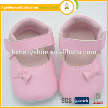 2015 brand new baby shoes pink cavans shoes newborn prewalker baby shoes